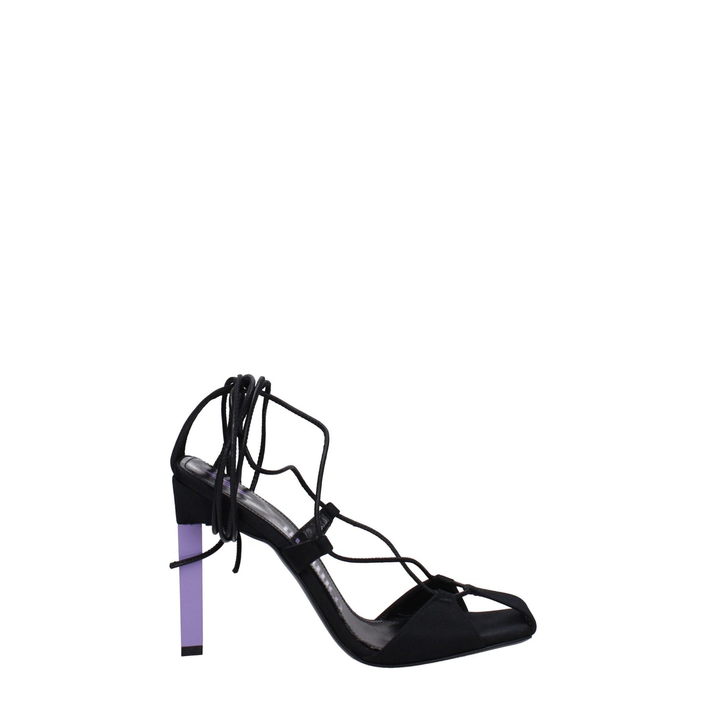 The Attico Schwarz   Stilett Heels Sandalen