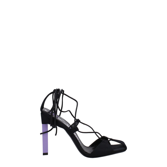 The Attico Schwarz   Stilett Heels Sandalen