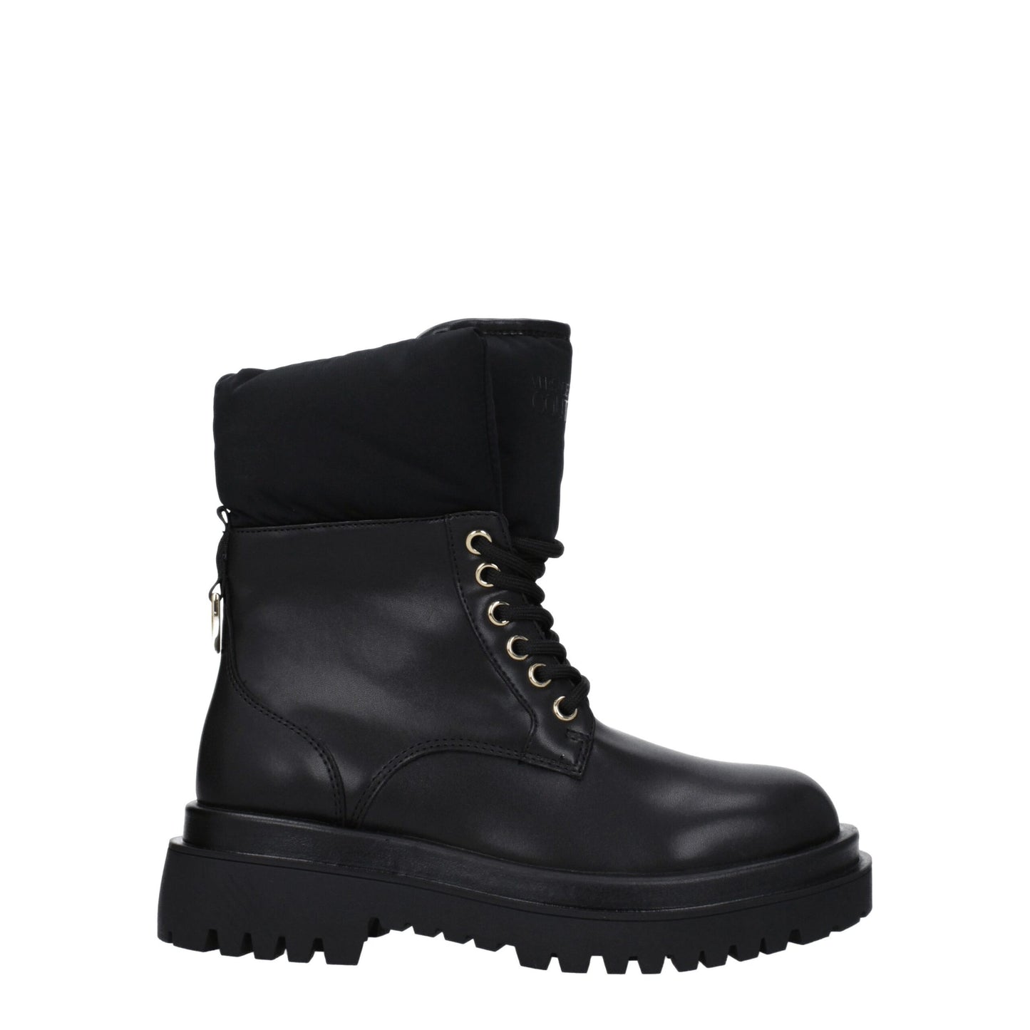 Versace Jeans Schwarzes Polyethylen Ankle Boots