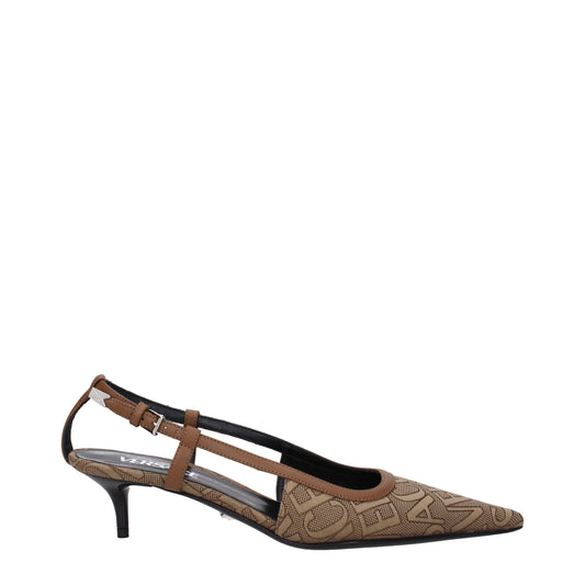 Versace Beige   Mitte Absatz Pumps