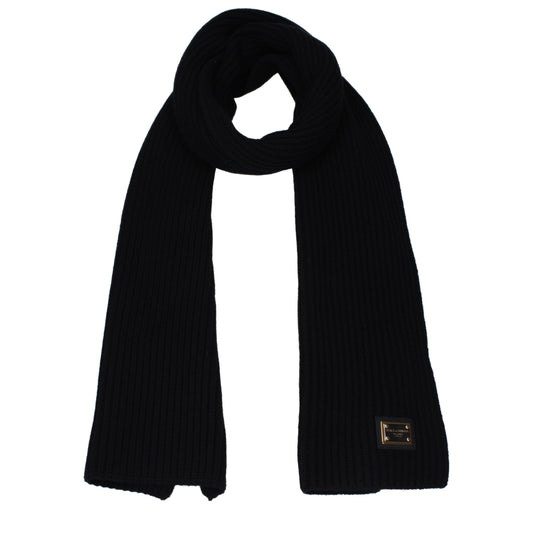 Dolce & Gabbana Schwarze Kaschmirschals