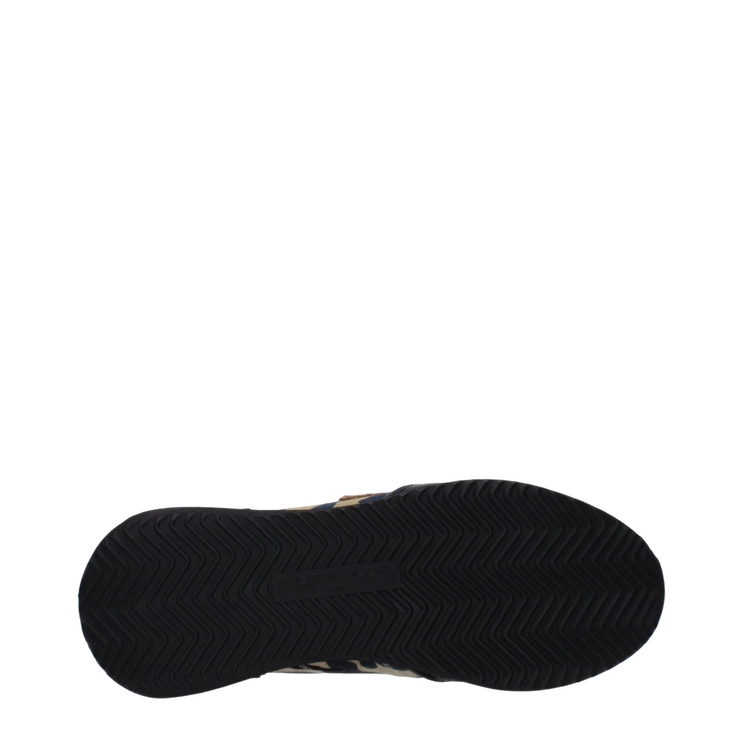 Philippe Model Blau Leder Low Tops