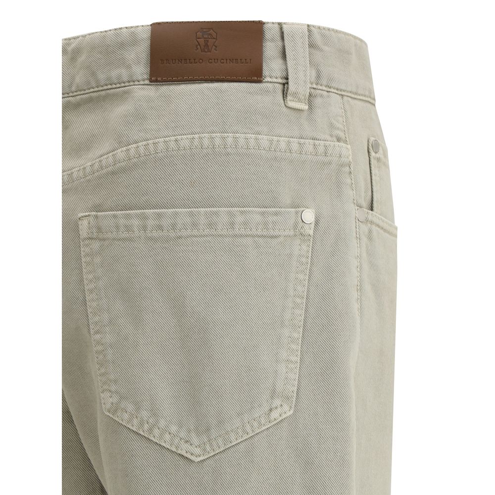 Brunello Cucinelli Straight Jeans gefärbte Jeans