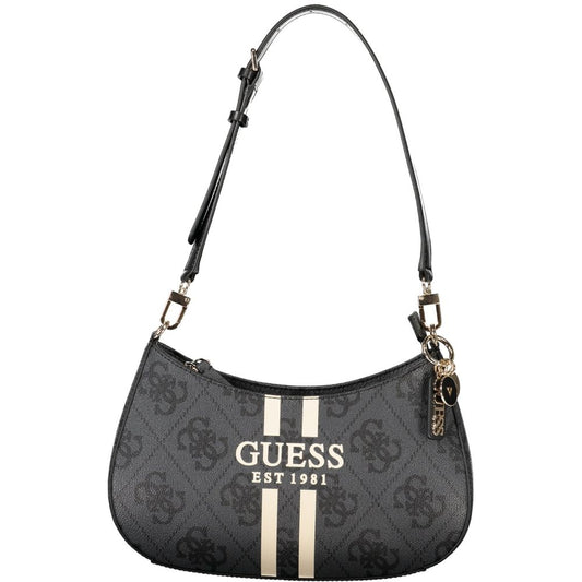 Guess Jeans Schwarzes Polyethylen damen Handtasche
