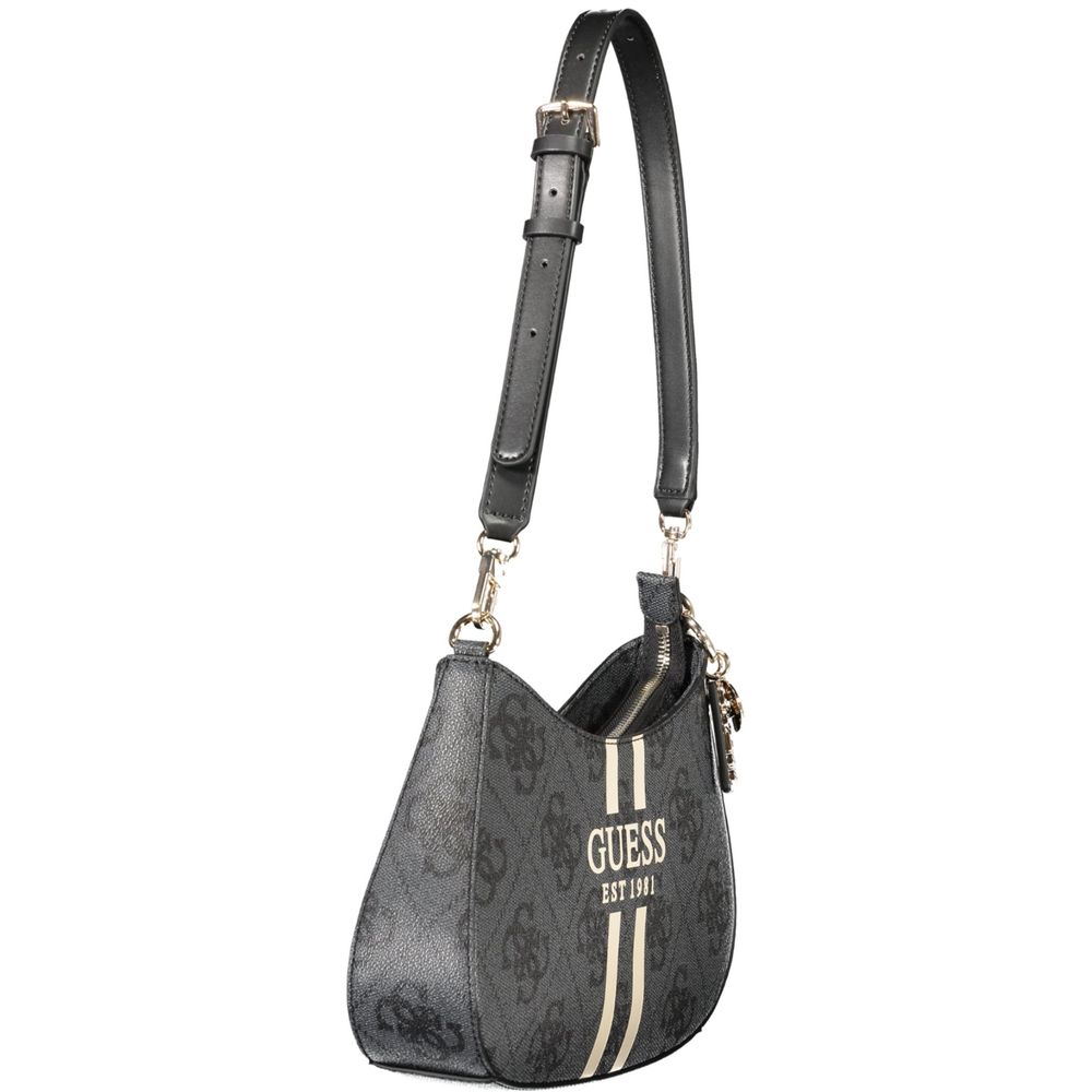 Guess Jeans Schwarzes Polyethylen damen Handtasche