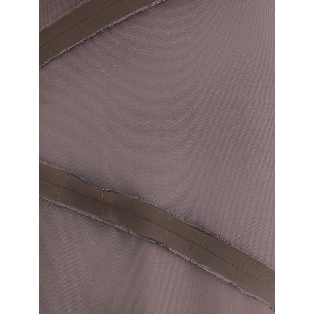 The Attico Asymmetrisches Midi -Kleid
