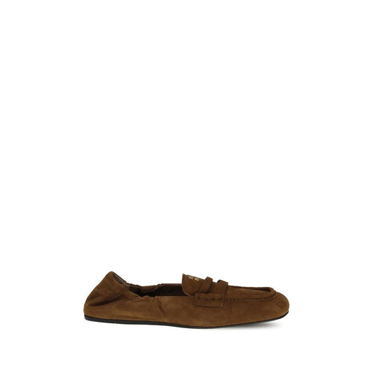 Miu Miu Wildleder -Ruches -Slipper