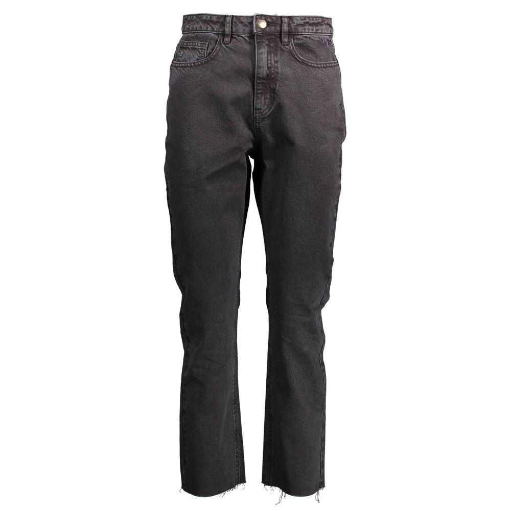 Desigual Schwarze Baumwolljeans & hose