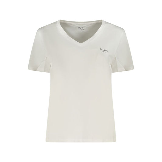Pepe Jeans Weiße Baumwolltife & T-Shirt