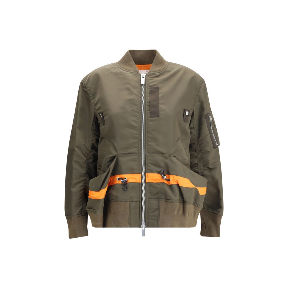 Sacai Nylon Bomber Jacke