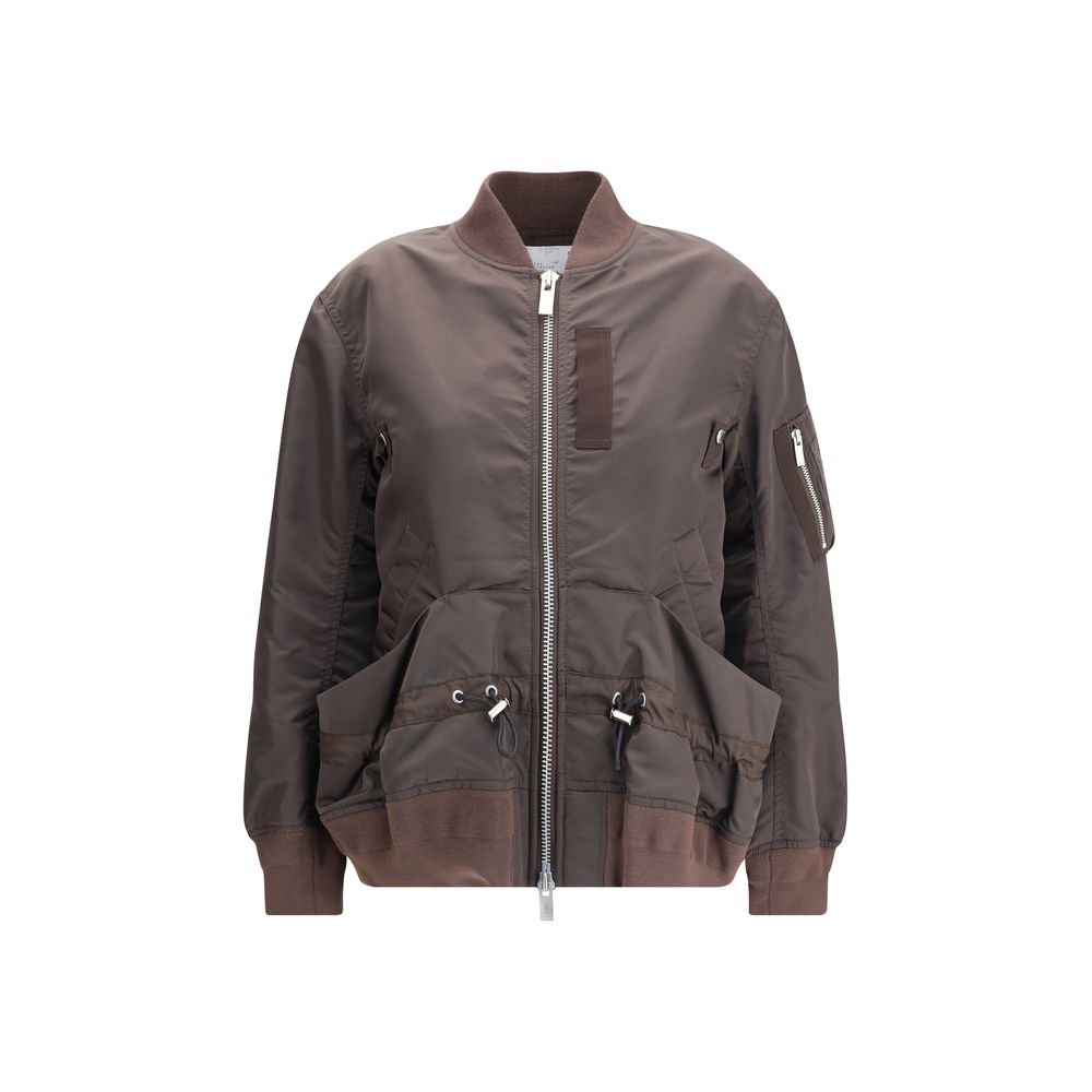 Sacai Nylon Bomber Jacke