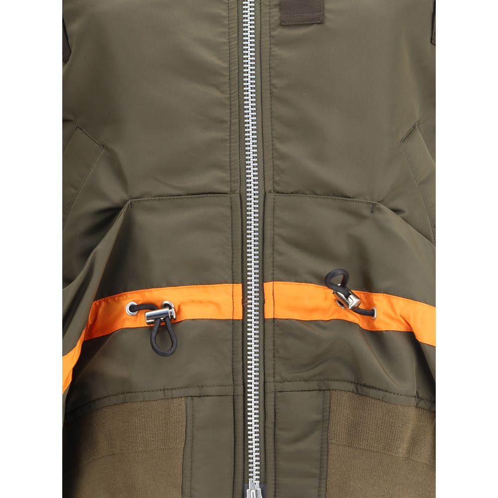 Sacai Nylon Bomber Jacke