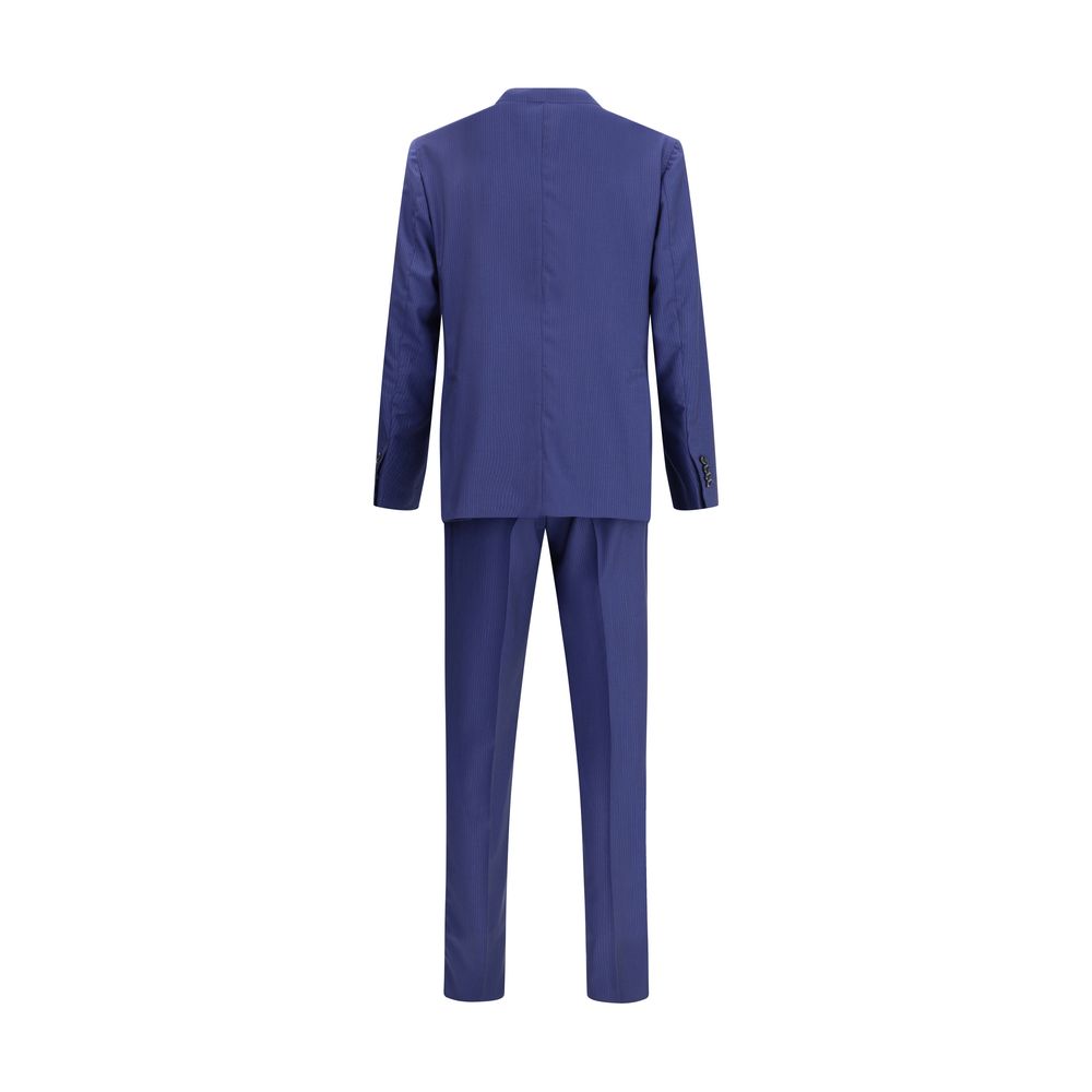 Gi Capri Gestreift Virgin Wolle Suit