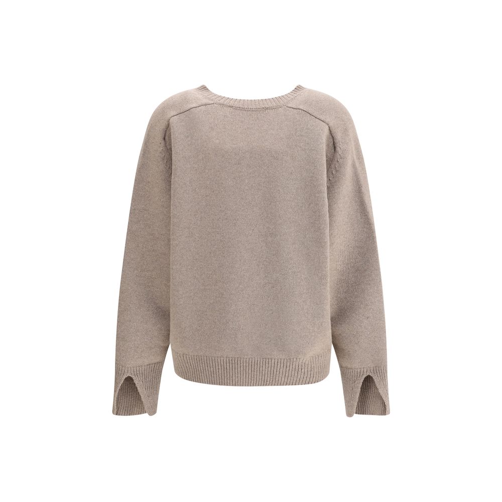 Rohe V-Ausck Wollpullover