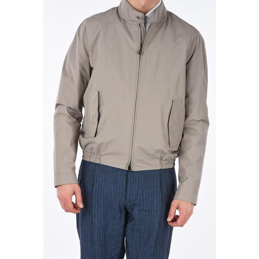Corneliani Beige Polyesterjacke