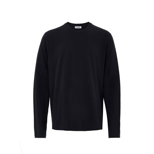 Jil Sander Schwarze Baumwolle lang