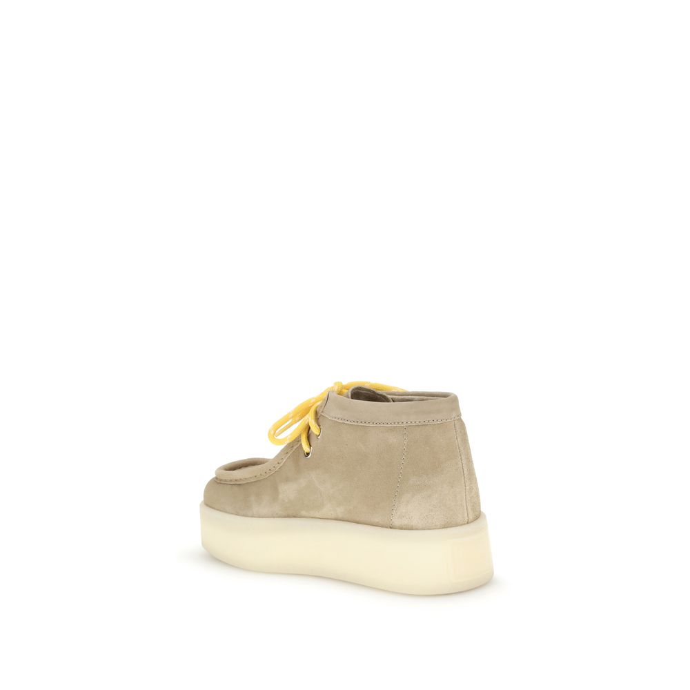 Miu Miu Platform Leder Ankle Boots