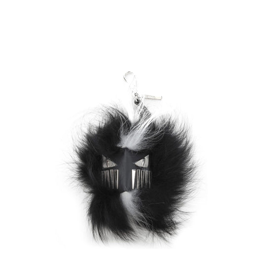 Fendi Schwarze Pelzketten
