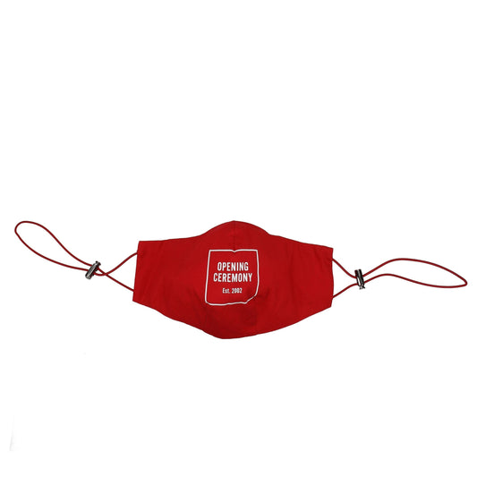 Eröffnungsfeier rotes Baumwollmasken