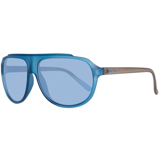 Benetton Blau injizierte Sonnenbrille