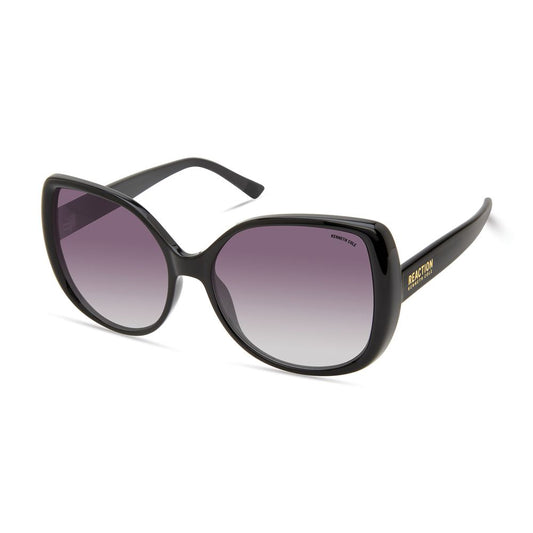Kenneth Cole Schwarze Harz Sonnenbrille