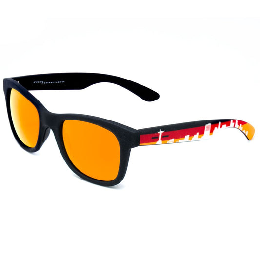 Italia Independent Schwarze Acetat -Sonnenbrille