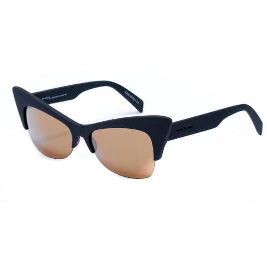 Italia Independent Schwarze Acetat -Sonnenbrille