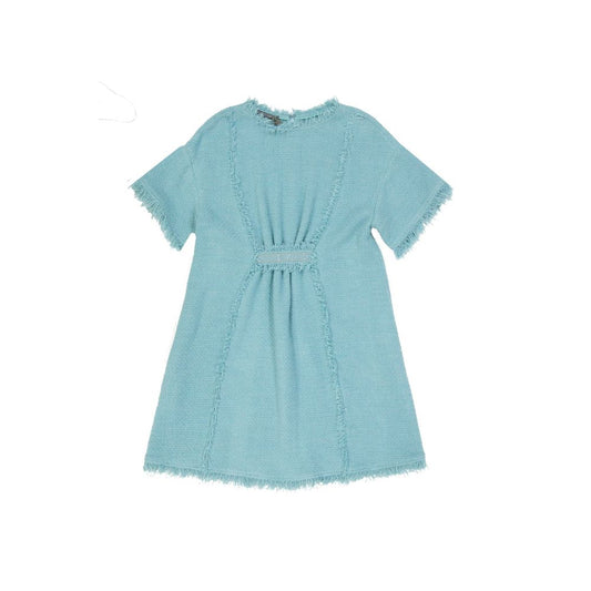 Alberta Ferretti Baumwoll -Mini -Kleid