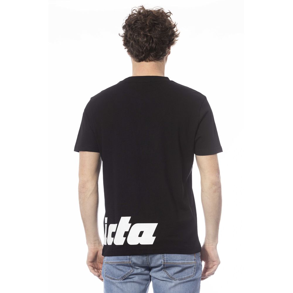 Invicta Schwarze Baumwolle herren T-Shirt