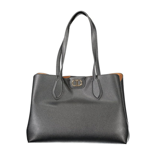 Twinset Schwarzes Polyethylen damen Handtasche