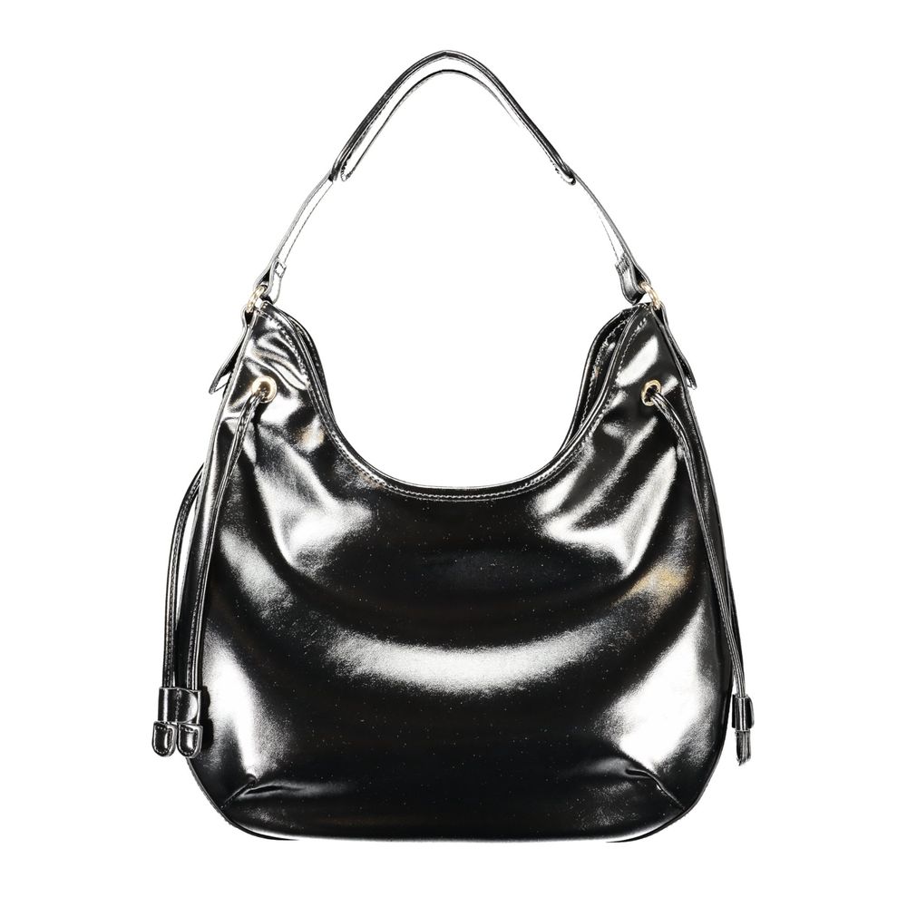 Twinset Schwarzes Polyethylen damen Hobo -Tasche
