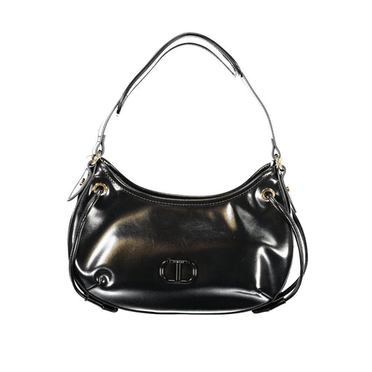 Twinset Schwarzes Polyethylen damen Handtasche