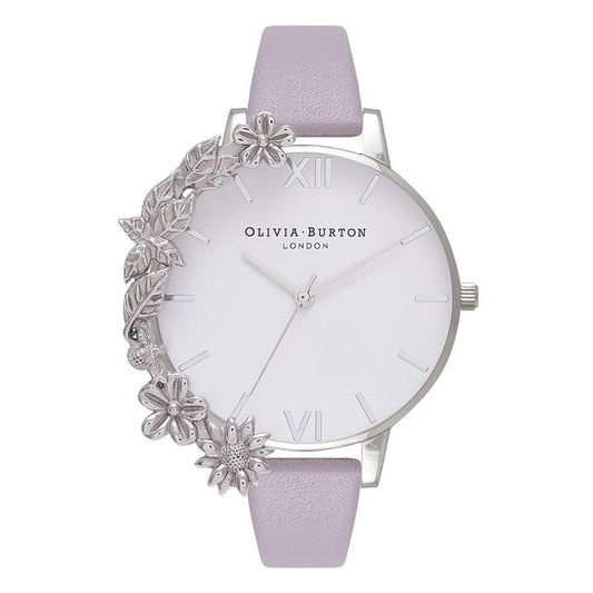 Olivia Burton Lila Artificial Lederuhr
