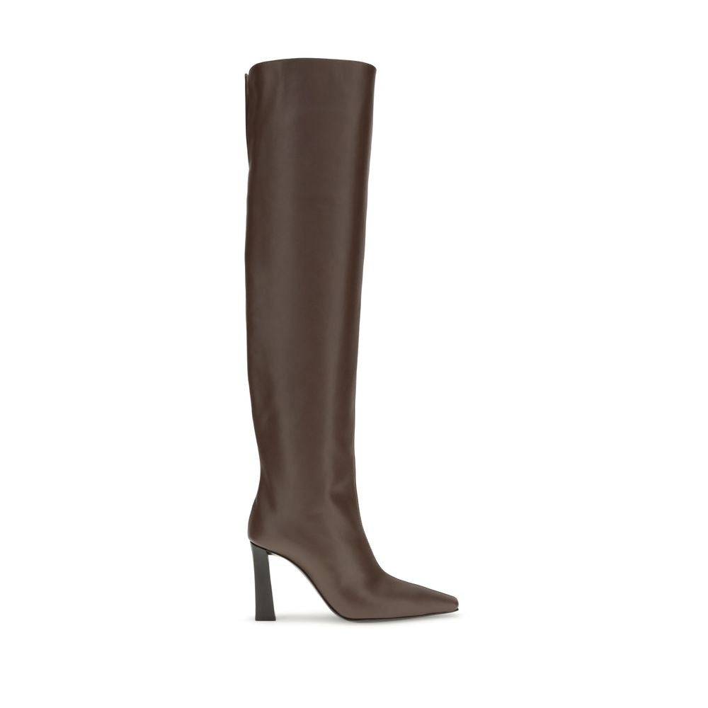 Giuseppe Zanotti Extra hohe Leder Boots
