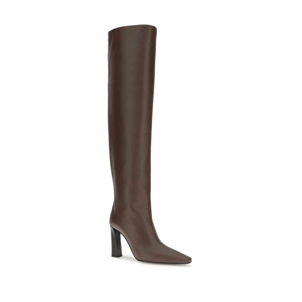 Giuseppe Zanotti Extra hohe Leder Boots