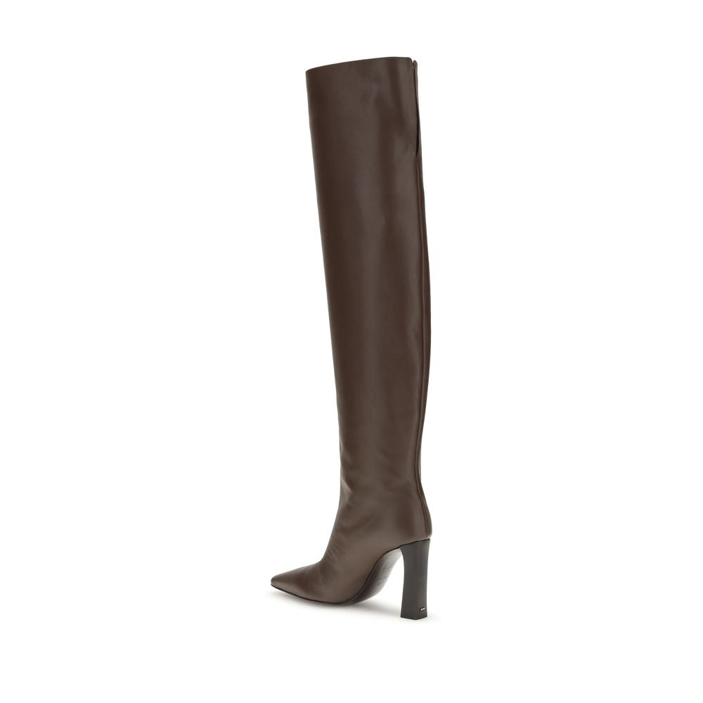 Giuseppe Zanotti Extra hohe Leder Boots
