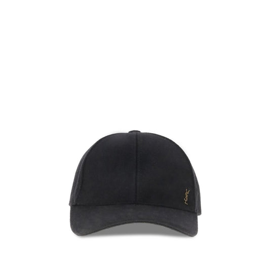 Saint Laurent Casquette de baseball en laine