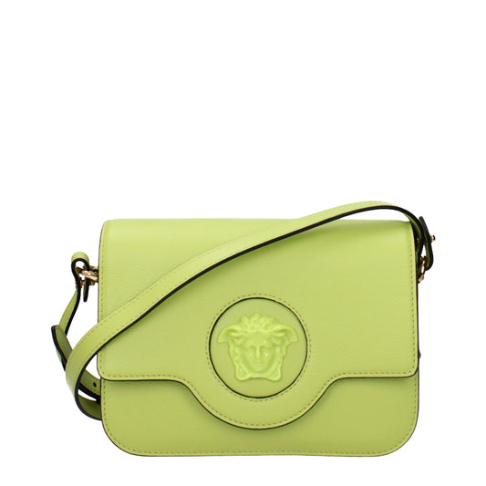 Versace Grüne Leder -Crossbody -Taschen