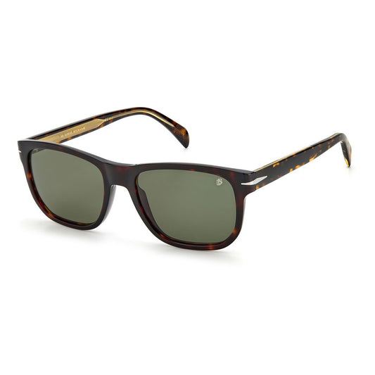 David Beckham Braune Acetat -Sonnenbrille