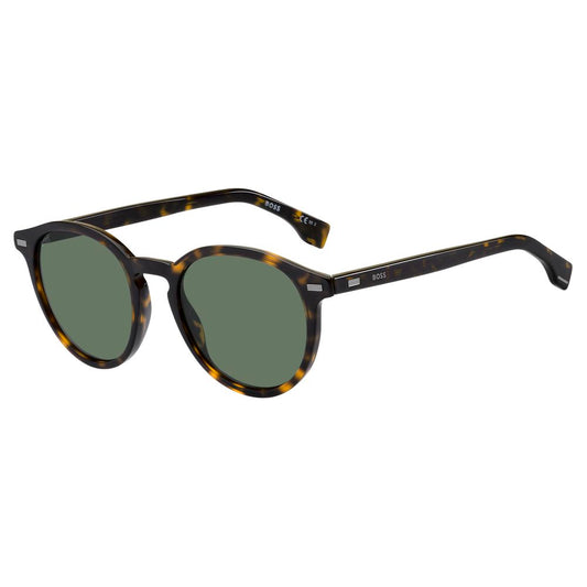 Hugo Boss Braune Acetat -Sonnenbrille