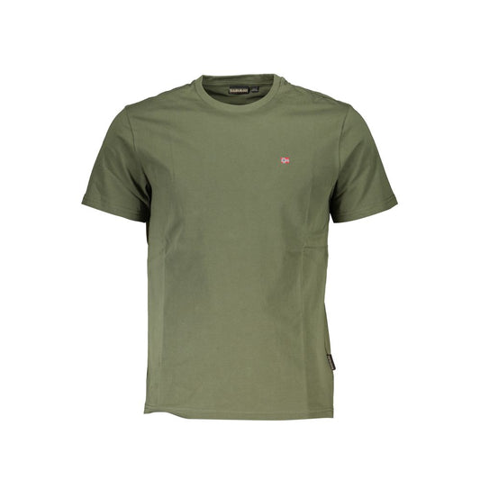 Napapijri Groen katoenen t-shirt